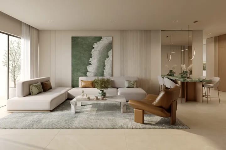 Hillcrest — living room interior